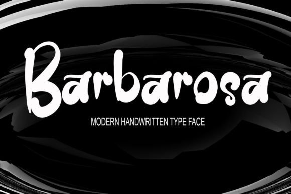 Barbarosa: A Handwritten Font That Elevates Digital Branding