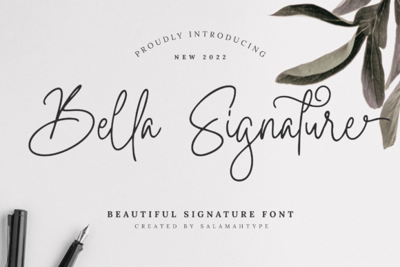 Bella Signature Script Font Review