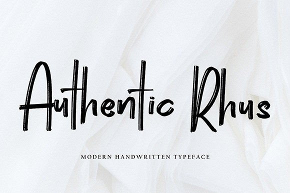 Bring Your Creations to Life with Authentic Rhus Font