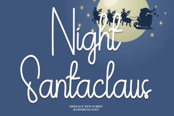 Bringing Holiday Cheer with Night Santaclaus Font