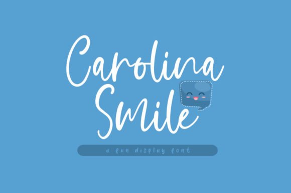 Carolina Smile: A Playful Font for Creative Branding