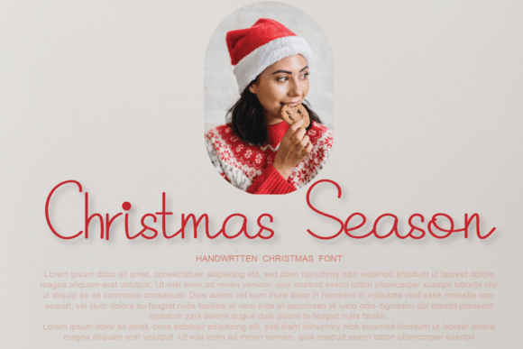 Christmas Season Font for Holiday Campaigns