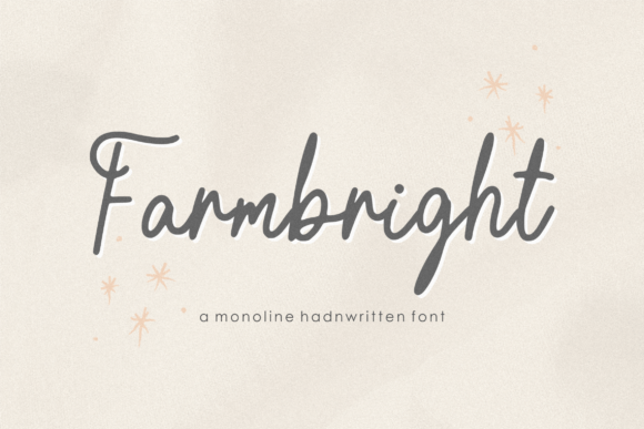 Farmbright: The Handwritten Font That Elevates Campaign Design