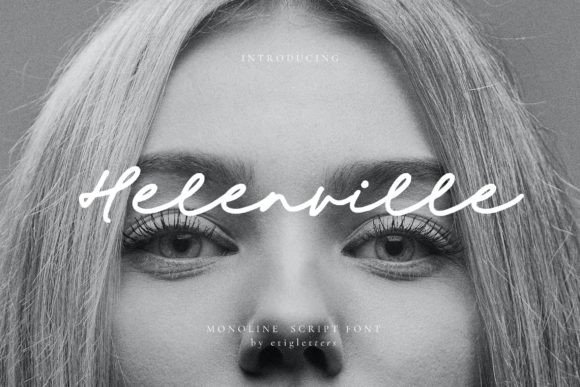 Helenville Script Font Review for Real Projects