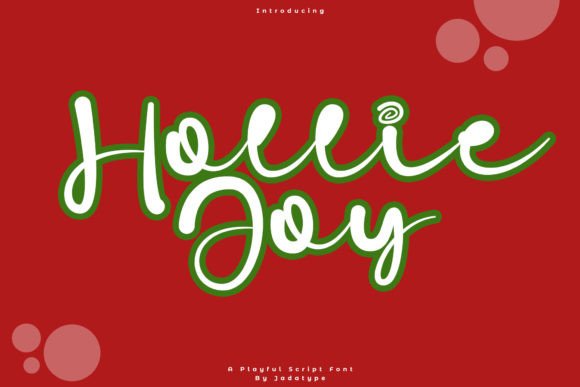 Hollie Joy Script Font for Web Design