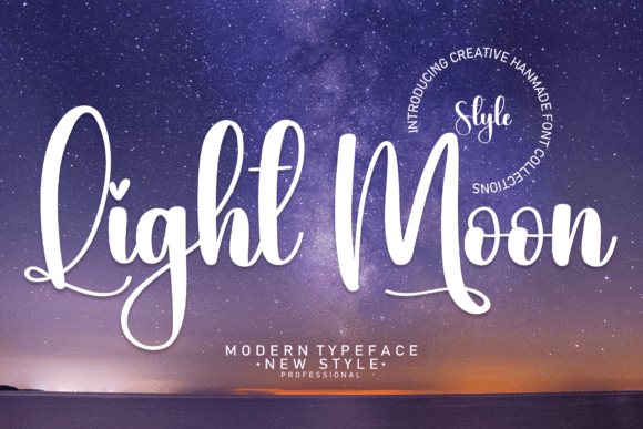 Light Moon Font for Professional Branding