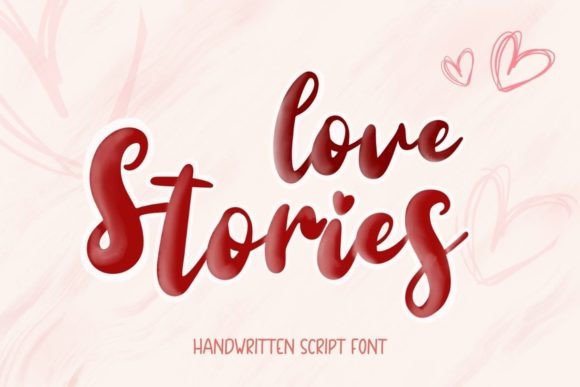 Love Stories Font for Engaging Visual Content