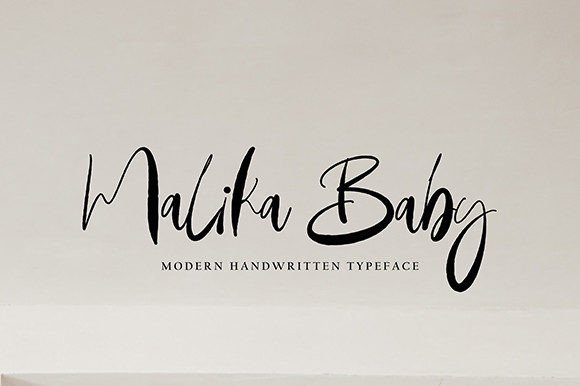 Malika Baby: A Versatile Script Font for Web Design