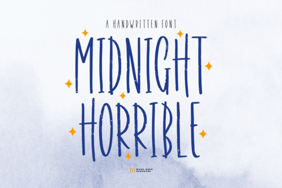 Midnight Horrible: A Playful Font for Digital Branding