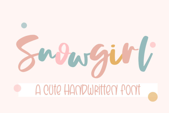 Snowgirl Font for Web Design Projects