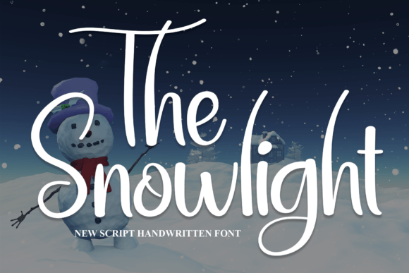 The Snowlight: A Handwritten Font for Modern Campaigns