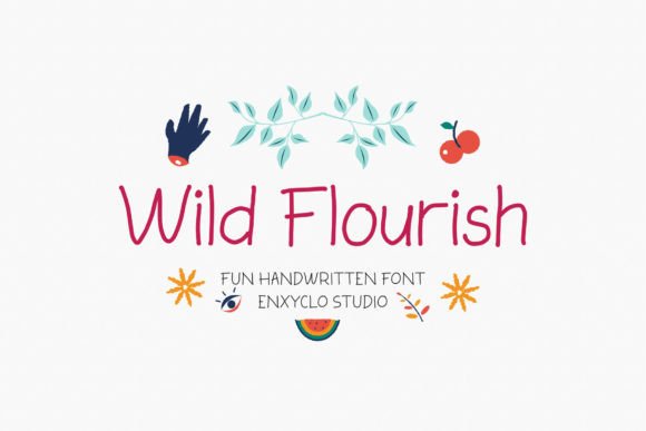 Wild Flourish: A Playful Handwritten Font for Web Design