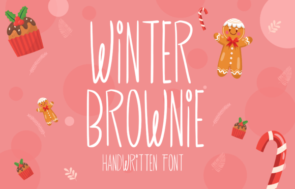Winter Brownie Font for Business Branding