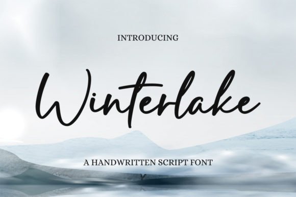Winterlake Font for Branding That Feels Handcrafted