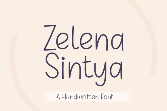 Zelena Sintya Font for Business Branding